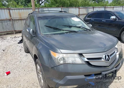 2007 Acura Mdx Technology Package из США, поврежденный, VIN 2HNYD28347H534359